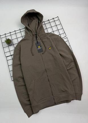 Зіп худі lyle and scott хакі