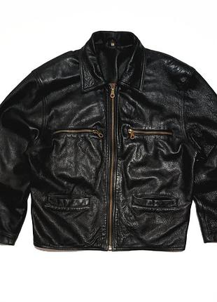 Шкіряна вінтажна куртка riri кожаная кожанка як alpha industries avirex belstaff 5.11 diesel aeronautica militare allsaints scott nyc