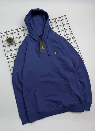 Худі lyle and scott синій
