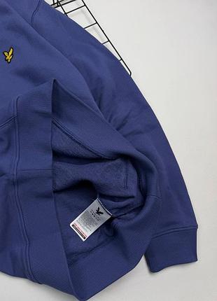Худі lyle and scott синій 3