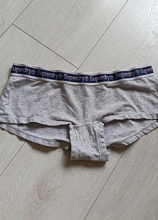 Трусики базові труси котонові шортики спортивні superdry m м 10 38 46