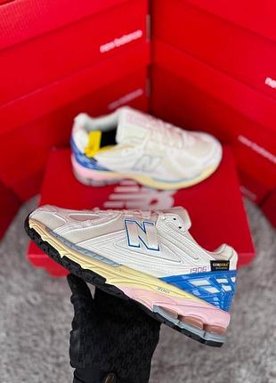 Водонепроникні кросівки new balance 1906r cordura gtx white multicolor