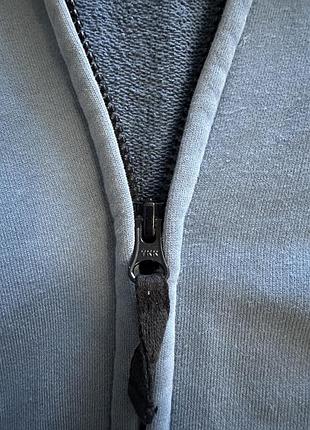 Зіп худі stone island синя 3