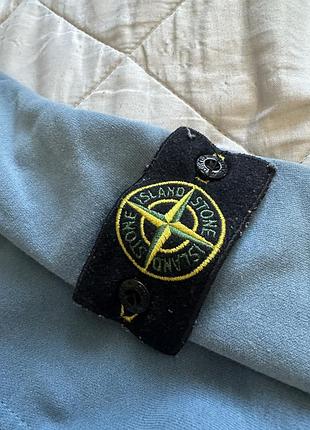 Зіп худі stone island синя 4
