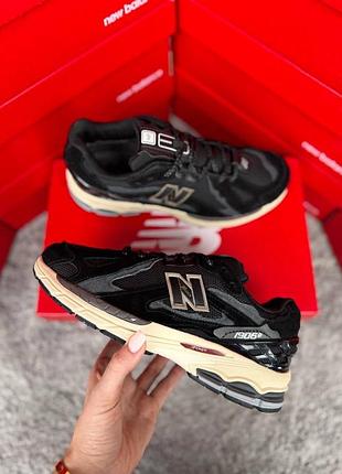 Водонепроникні кросівки new balance 1906d gtx black beige
