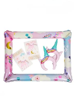 Avec kids photo kit - детский набор для фотосессий и праздников с тематикой единорога -unicorn.