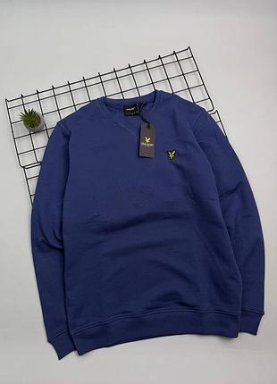 Світшот lyle and scott синій