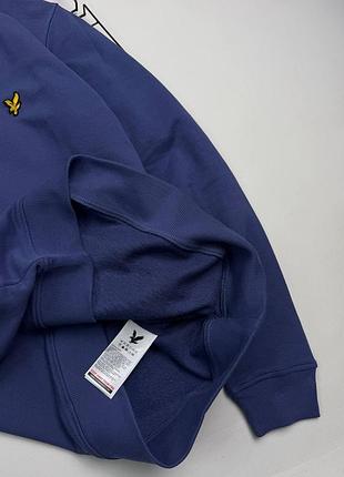 Світшот lyle and scott синій 2
