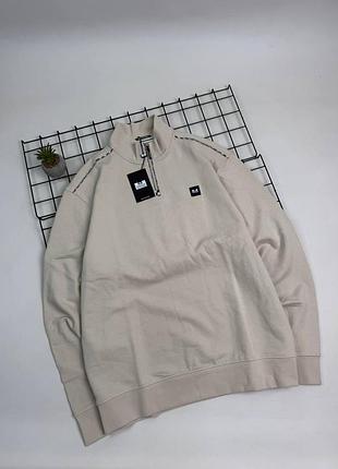 Світшот weekend offender 1/3 zip бежевий