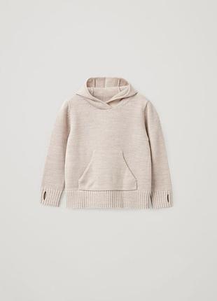 Худи cos на девочку 6 - 8 лет, 100% шерсть