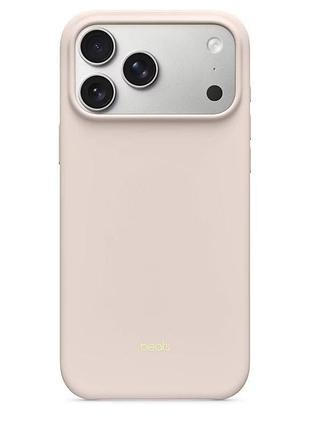Чохол beats case with magsafe and camera control для iphone 17 pro max (mgje4) - lime stone 2