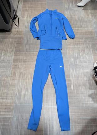 Жіночий спортивний костюм under armour, комплект 3 речі, xs