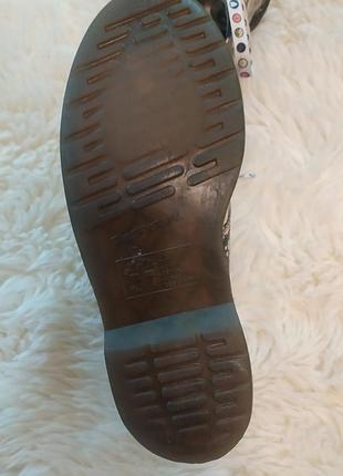 Кожаные туфли dr.martens 8