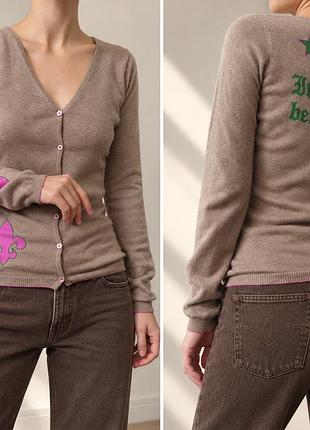 Кардиган 100% кашемір frc cashmere, s