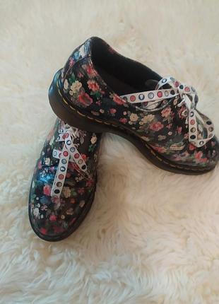 Кожаные туфли dr.martens 7