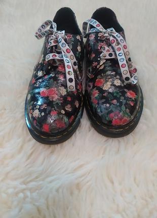 Кожаные туфли dr.martens 3