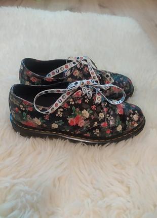 Кожаные туфли dr.martens 5