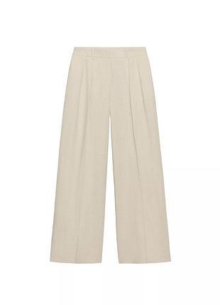 Zara штани льон щільні