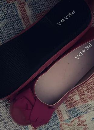 Балетки prada 3