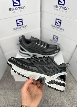 Водонепроникні кросівки salomon acs pro gtx grey black white