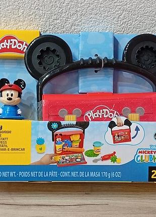 Ігровий набір для творчості з масою для ліплення hasbro play-doh disney junior: mickey mouse clubhouse