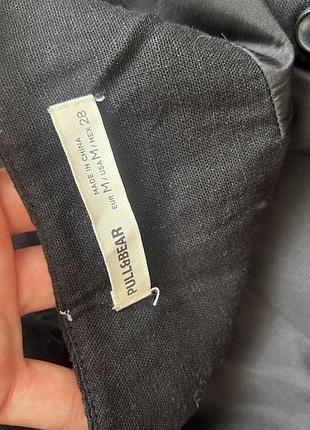 Жилет pull&bear з льоном у складі м 3
