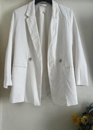 Піджак h&m двобортний s/m