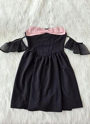 🖤 корсетна сукня shein з бантом 7