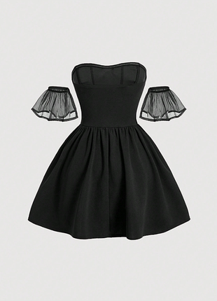 🖤 корсетна сукня shein з бантом 2