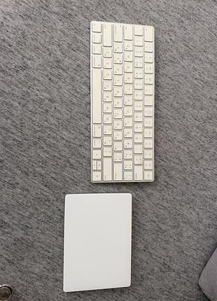 Клавіатура apple magic keyboard (a1644) з українською розкладкою та apple magic trackpad 2