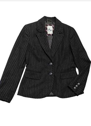 Пиджак в полоску шерстяной от failored fit