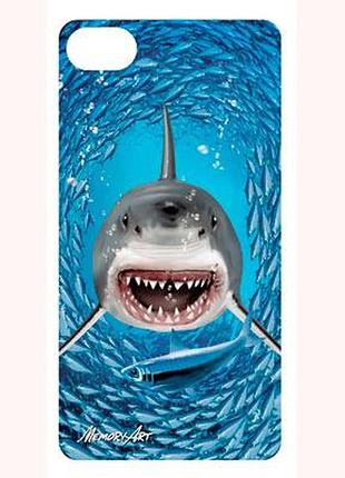 3-d вкладиш для iphone акула