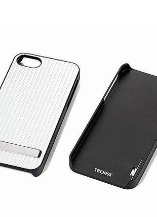 Кришка для iphone 5 troika silver