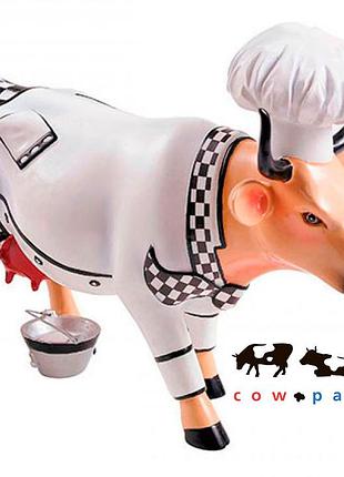 Коллекционная статуэтка корова "chef cow"