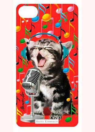 3d вкладки для iphone "singer cat"