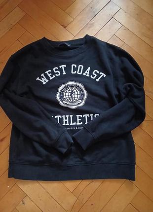 Чорний світшот m&s west coast athletic s