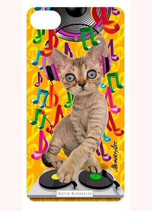 3-d вкладиш для iphone dj cat