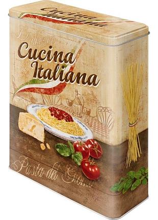 Коробка для хранения xl"cucina italiana" nostalgic art (30316)