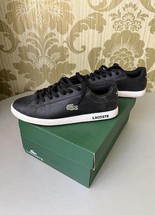Шкіряні кросівки lacoste