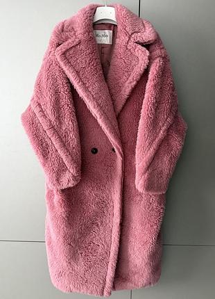 Оригінальна шуба пальто max mara teddy bear icon coat