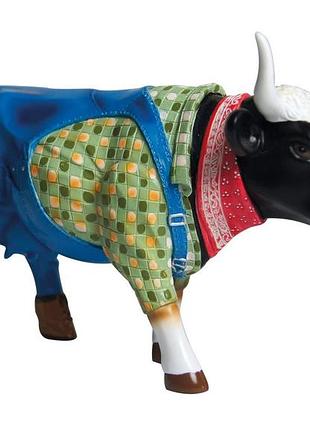 Колекційна статуетка cow parade корова farmer cow, size м