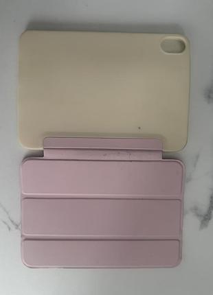 Чохол книжка для планшета ipad mini 6 рожевий