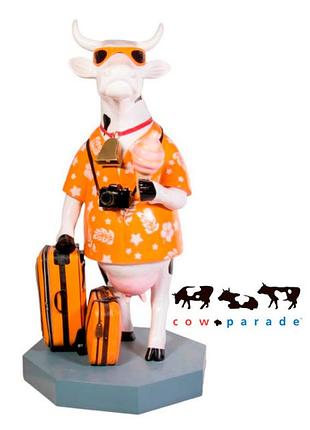 Коллекционная статуэтка корова vacation, size m
