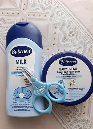 Набір для догляду за шкірою bubchen для немовлят