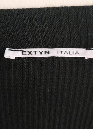 Итальянское короткое платье-туника  extyn italia, l2 фото