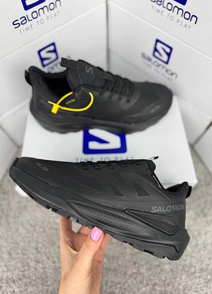 Водонепроникні кросівки salomon elixir activ gtx all black