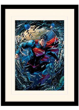 Постер в раме "superman (unchained)" 30 x 40 см