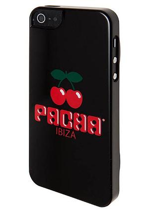 Кришка для iphone 5 "pacha logo", чорна