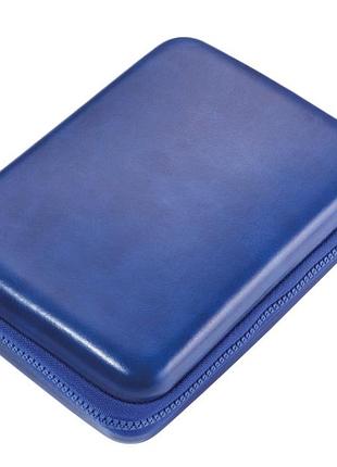 Органайзер из молний на 3 отделения troika "blue travel case"