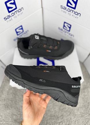 Водонепроникні кросівки salomon shelter gtx black